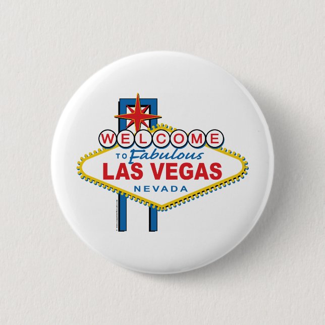 Welcome-to-Las-Vegas 2 Inch Round Button (Front)