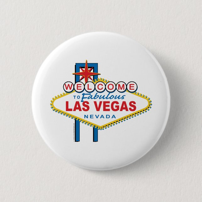 Welcome-to-Las-Vegas 2 Inch Round Button (Front)