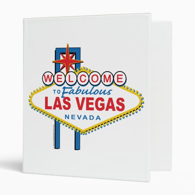Welcome to Las Vegas Binder (Front/Inside)