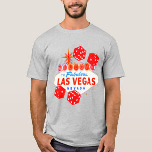 Welcome to Las Vegas Dice art graphic T-Shirt