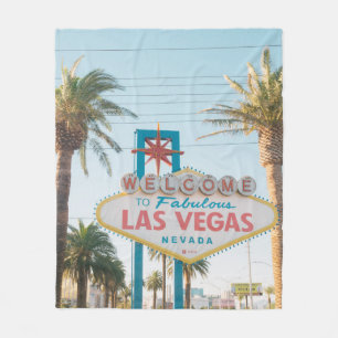WELCOME TO LAS VEGAS FLEECE BLANKET