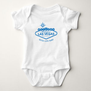 Welcome to Las Vegas GOOD LUCK BABY! One-Piece Baby Bodysuit