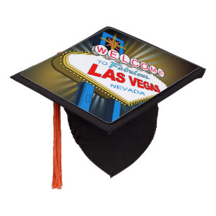 Welcome to Las Vegas Graduation Cap Topper