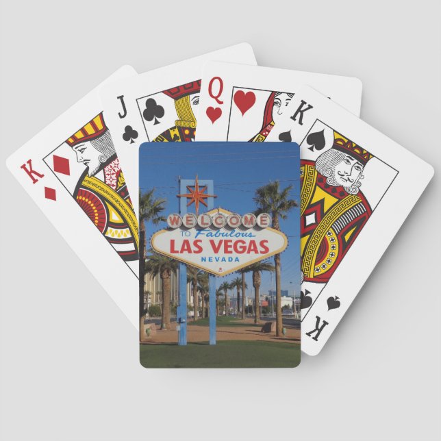 Welcome to Las Vegas Playing Cards (Back)
