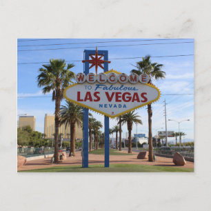 Welcome To Las Vegas Postcard! Postcard
