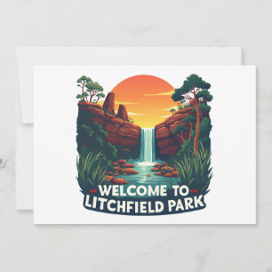 Welcome to Litchfield National Australian Park Invitation