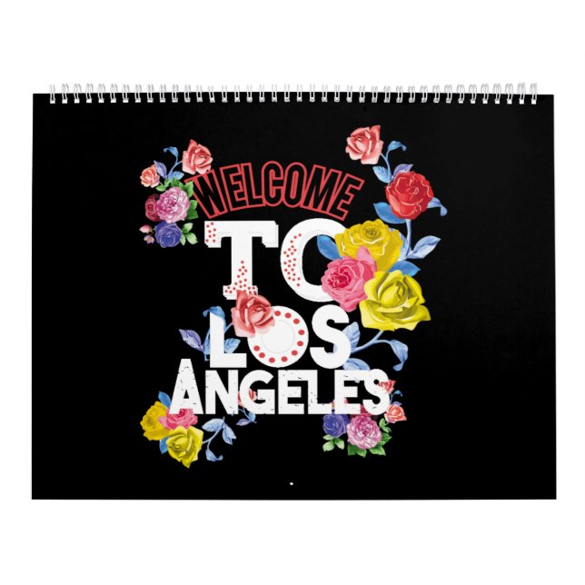 welcome to los angeles calendar (Cover)
