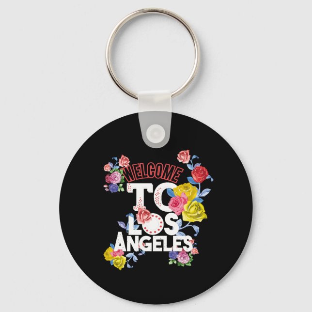 welcome to los angeles keychain (Front)