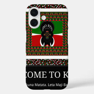 Welcome to Magical Kenya: Hakuna Matata iPhone 16 Case