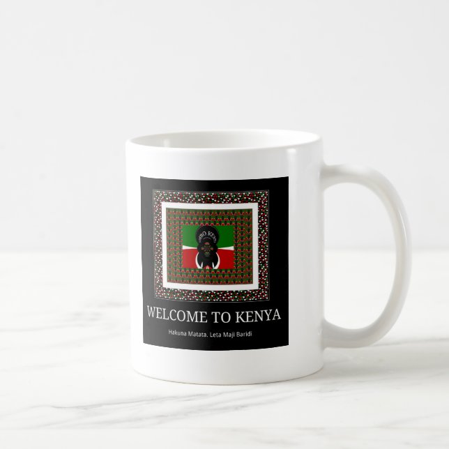 Welcome to Magical Kenya: Hakuna Matata Coffee Mug (Right)