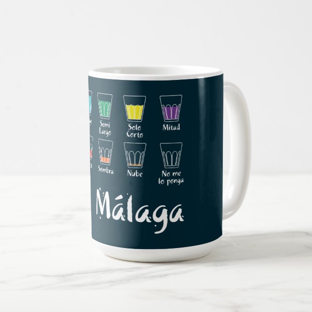 Welcome to Malaga 1: El Café Coffee Mug (Front Right)