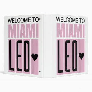 Welcome to Miami Leo 10 - GOAT Binder