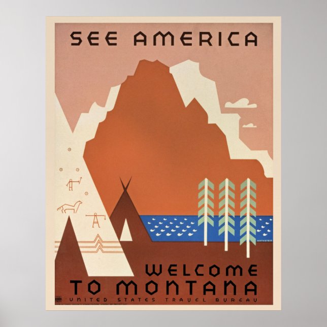 Welcome to Montana Poster (Front)