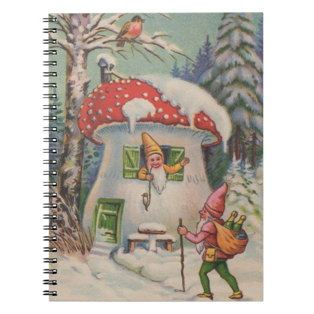 Welcome to Mushroom House Note Book (Front)