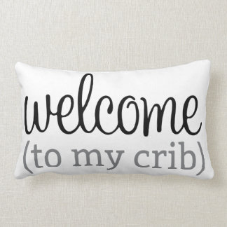 Welcome to my crib pillow