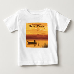 Welcome To My Happy Place Baby T-Shirt