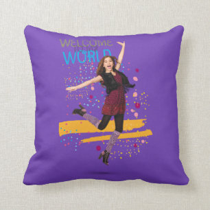 Welcome to My World Throw Pillow