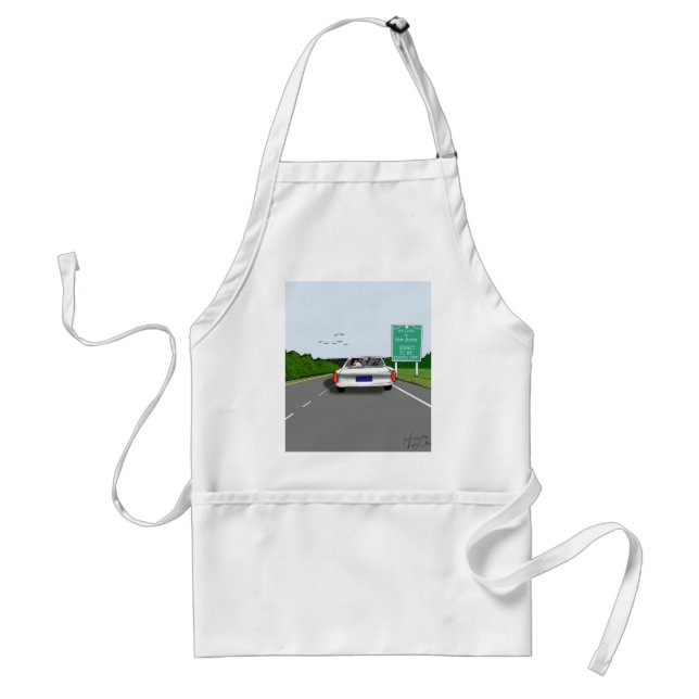 Welcome to New Jersey Standard Apron (Front)