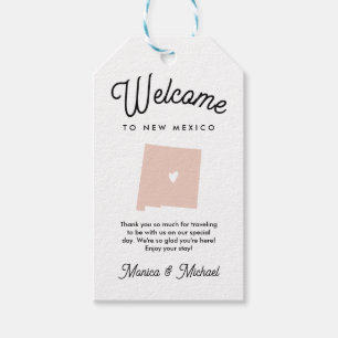 Welcome to NEW MEXICO Wedding ANY COLOR!! Gift Tags