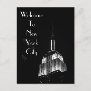 Welcome To New York City Postcard
