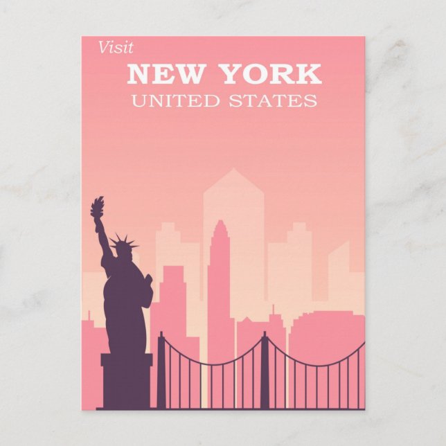 Welcome to New York Postcard (Front)