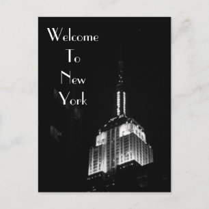 Welcome To New York Postcard