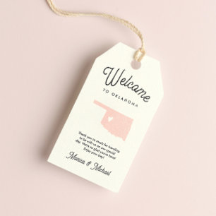 Welcome to OKLAHOMA Wedding ANY COLOR!!   Gift Tags