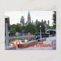 WELCOME TO OTTAWA postcard
