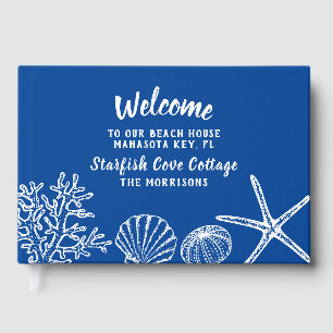 Welcome to Our Beach House Vacation Rental Home Guest Book