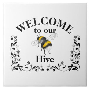 Welcome to our bee hive tile