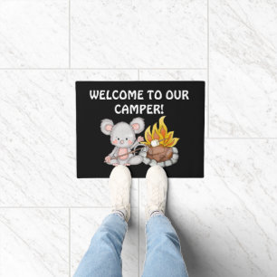 Welcome to our camper mouse door mat