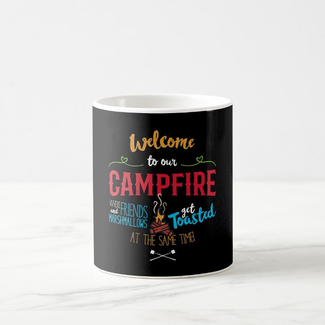 Welcome To Our Campfire Coffee Mug (Creator Uploaded)