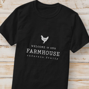 Welcome to our Farmhouse Country Rustic Chicken T-Shirt