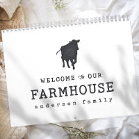 Welcome to our Farmhouse Country Rustic Cow