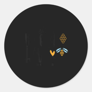 Welcome To Our Hive Classic Round Sticker