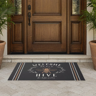 Welcome to Our Hive Personalized Doormat