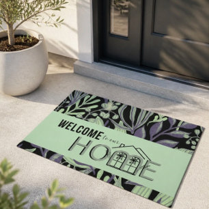 Welcome to our Home Botanic Doormat