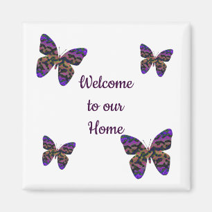 Welcome to Our Home  House Rental Welcome Magnet