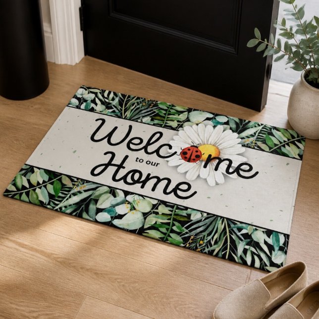 Welcome to Our Home Ladybug Doormat (Creator Uploaded)