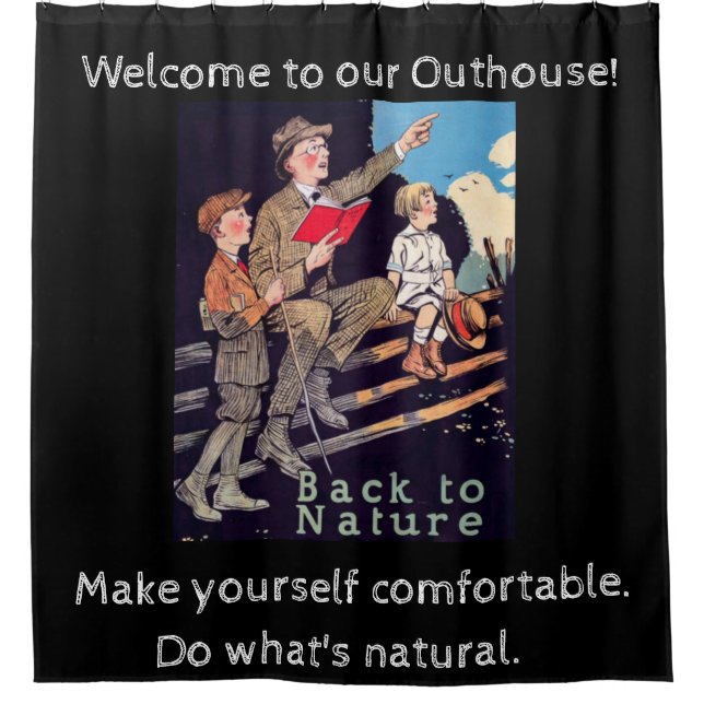 WELCOME TO OUR OUTHOUSE 1 (Front)
