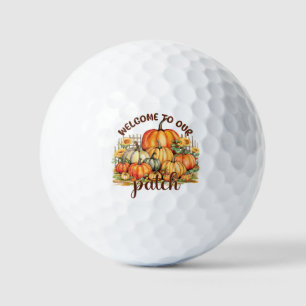 Welcome to Our Patch – Cozy Pumpkin Patch Golf Balls