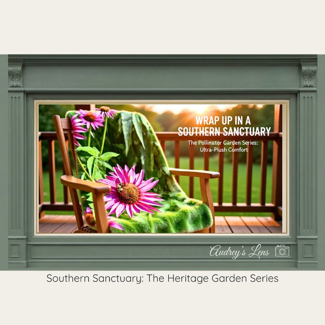 Welcome to our Pollinator Garden Floral Fleece Blanket (Creator Uploaded)