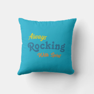 Welcome To Our Porch / Always / Summer Colours / Throw Pillow