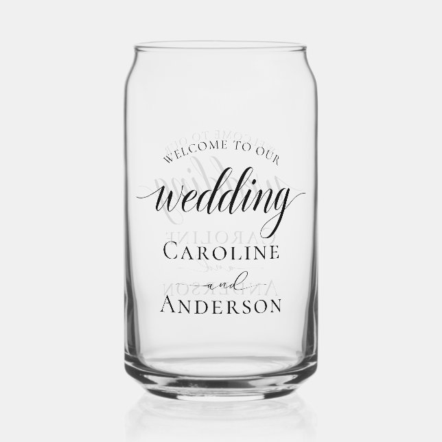 Welcome to Our Wedding  Add Name  (Recto)