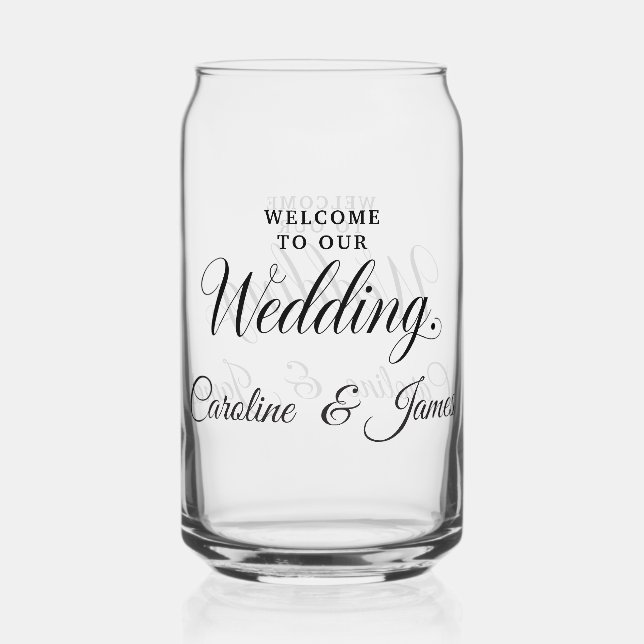 Welcome to Our Wedding  Add Name  (Recto)