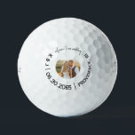 Welcome to our Wedding Photo Favour Titleist  Golf Balls<br><div class="desc">Golf Ball Wedding Welcome Favour.  Photo.  Titleist Pro V1.  Fun.  Wedding Welcome gift.</div>