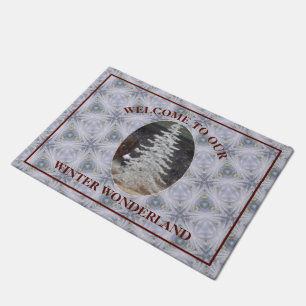 Welcome To Our Winter Wonderland Doormat