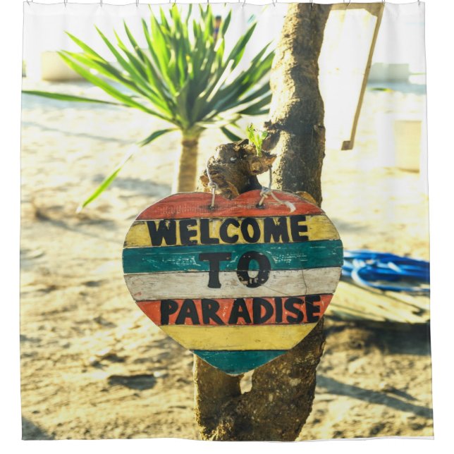 Welcome to paradise Beach Ocean (Front)