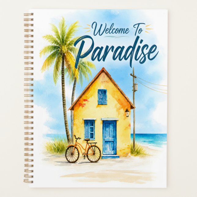 Welcome To Paradise Escape Planner (Front)