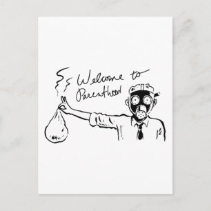 Welcome to Parenthood Postcard